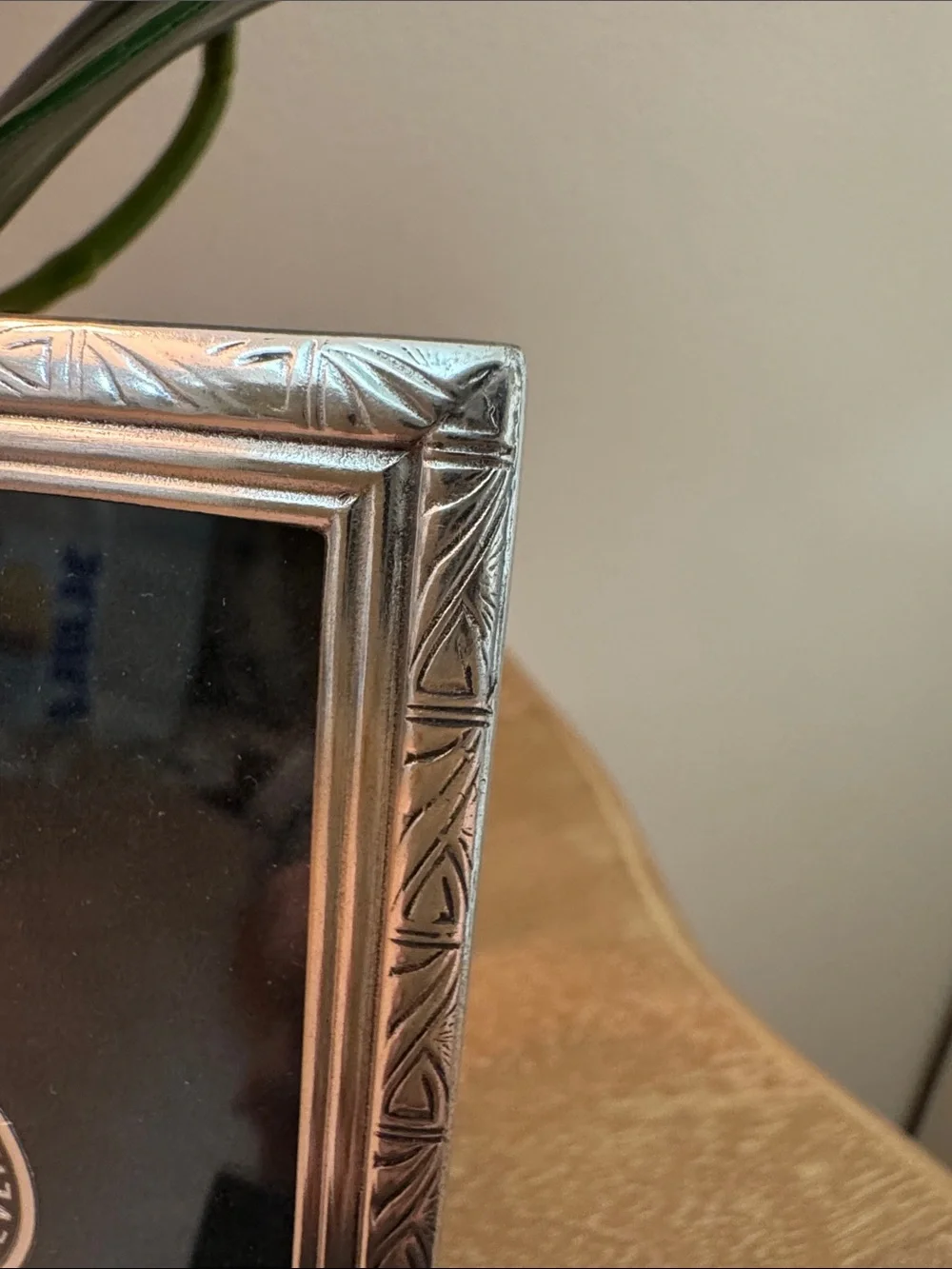 Elias Fine Pewter/Silver Picture Frame 5x4” With Tennis Accent